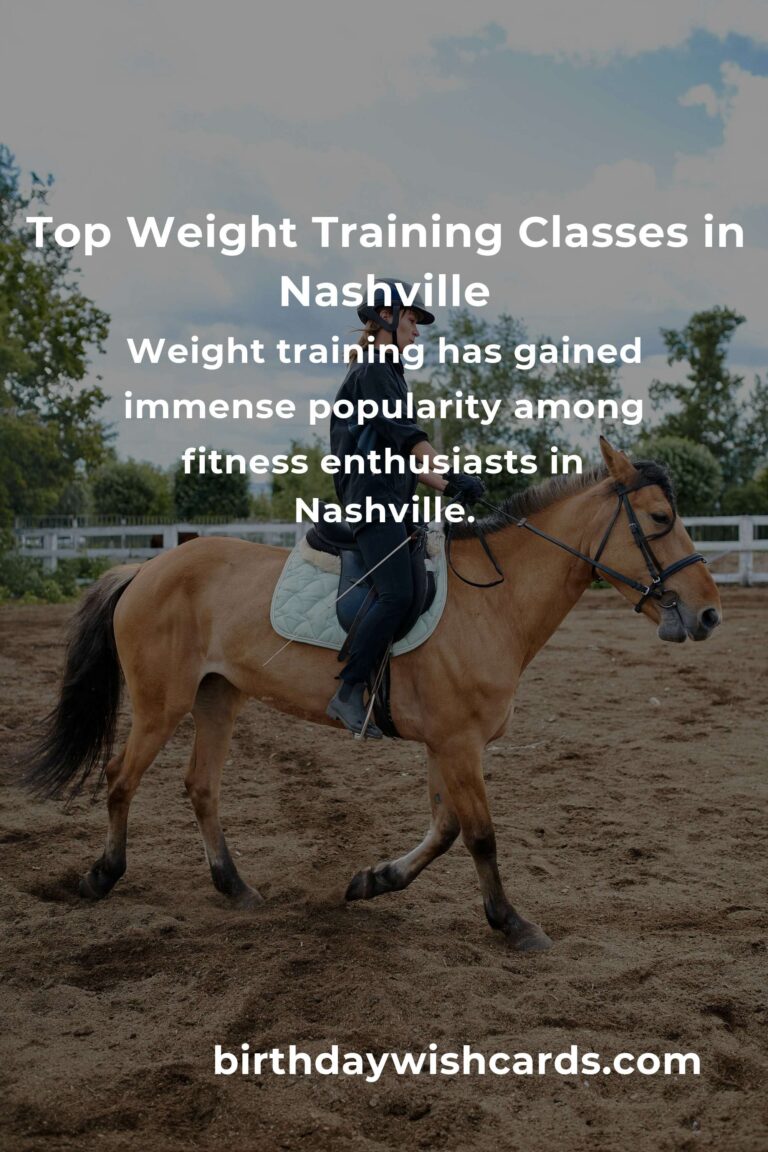 Discover the Best Weight Training Classes in Nashville for 2025