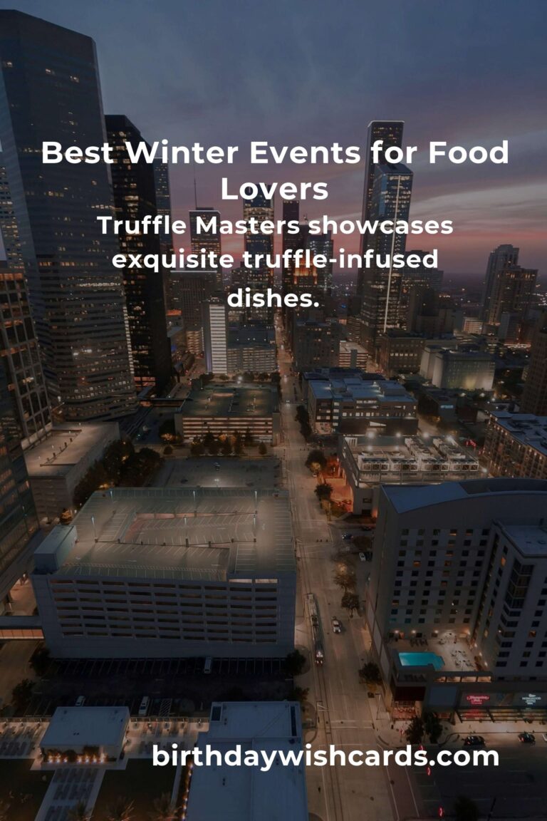 Discover the Best Winter Events in Houston for Food Lovers