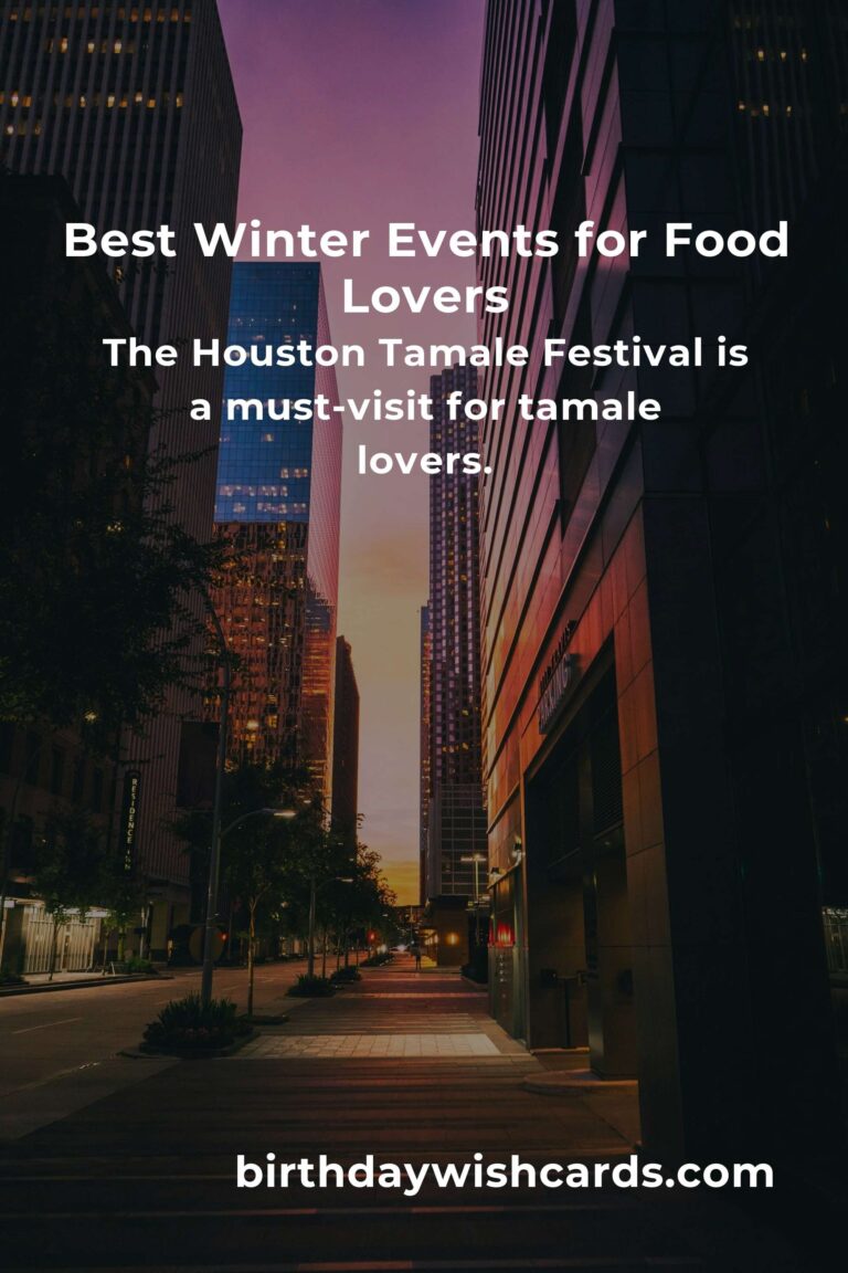 Discover the Best Winter Events in Houston for Food Lovers