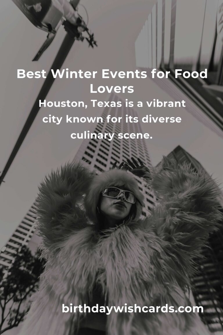 Discover the Best Winter Events in Houston for Food Lovers