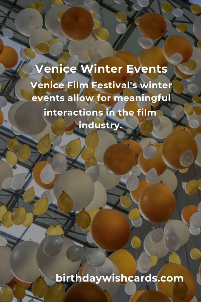 Discover the Best Winter Events in Venice for Professionals