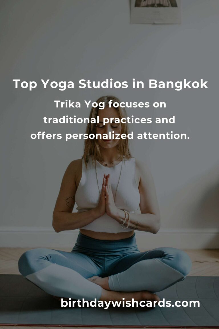 Discover the Best Yoga Classes in Bangkok for 2025