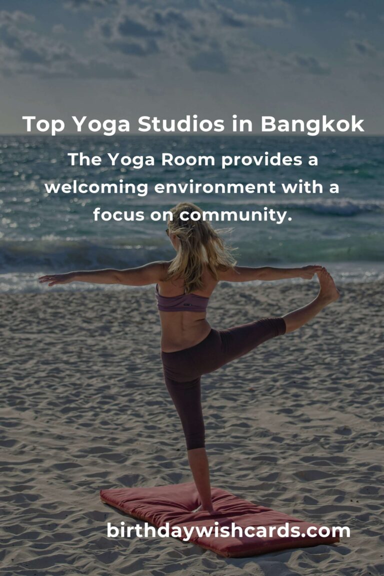 Discover the Best Yoga Classes in Bangkok for 2025