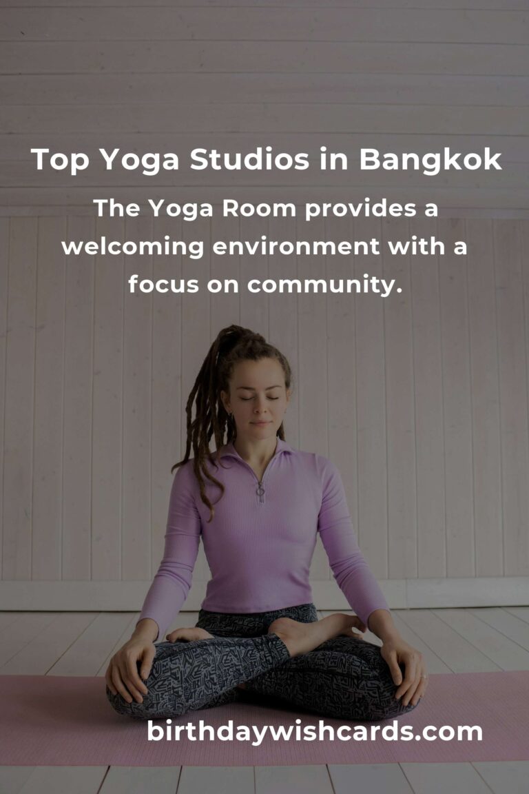 Discover the Best Yoga Classes in Bangkok for 2025