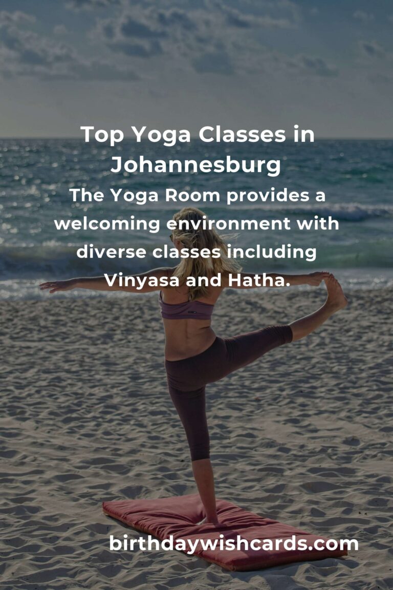 Discover the Best Yoga Classes in Johannesburg for 2025