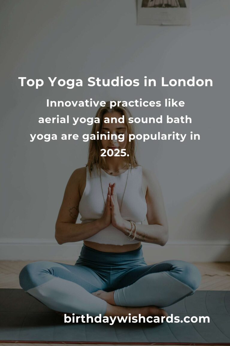 Discover the Best Yoga Classes in London for 2025