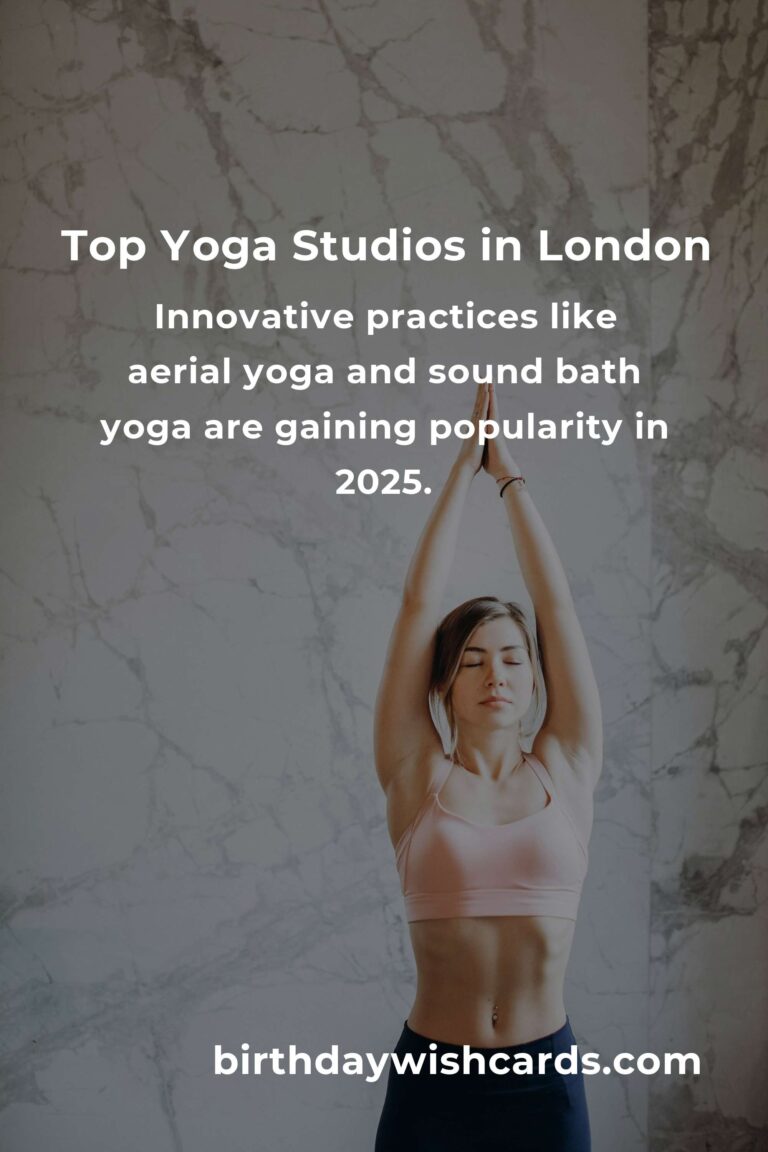 Discover the Best Yoga Classes in London for 2025