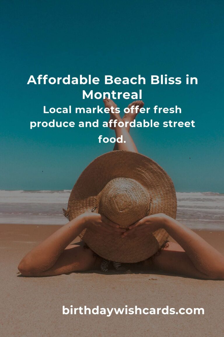 Discover the Bliss: Your Ultimate Budget Guide to Beach Vacations in Montreal