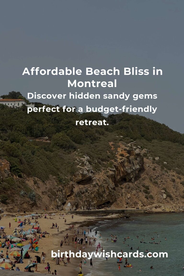 Discover the Bliss: Your Ultimate Budget Guide to Beach Vacations in Montreal