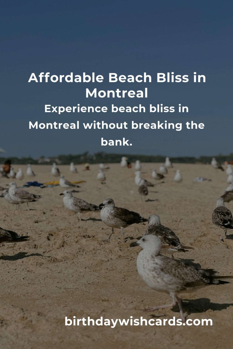 Discover the Bliss: Your Ultimate Budget Guide to Beach Vacations in Montreal