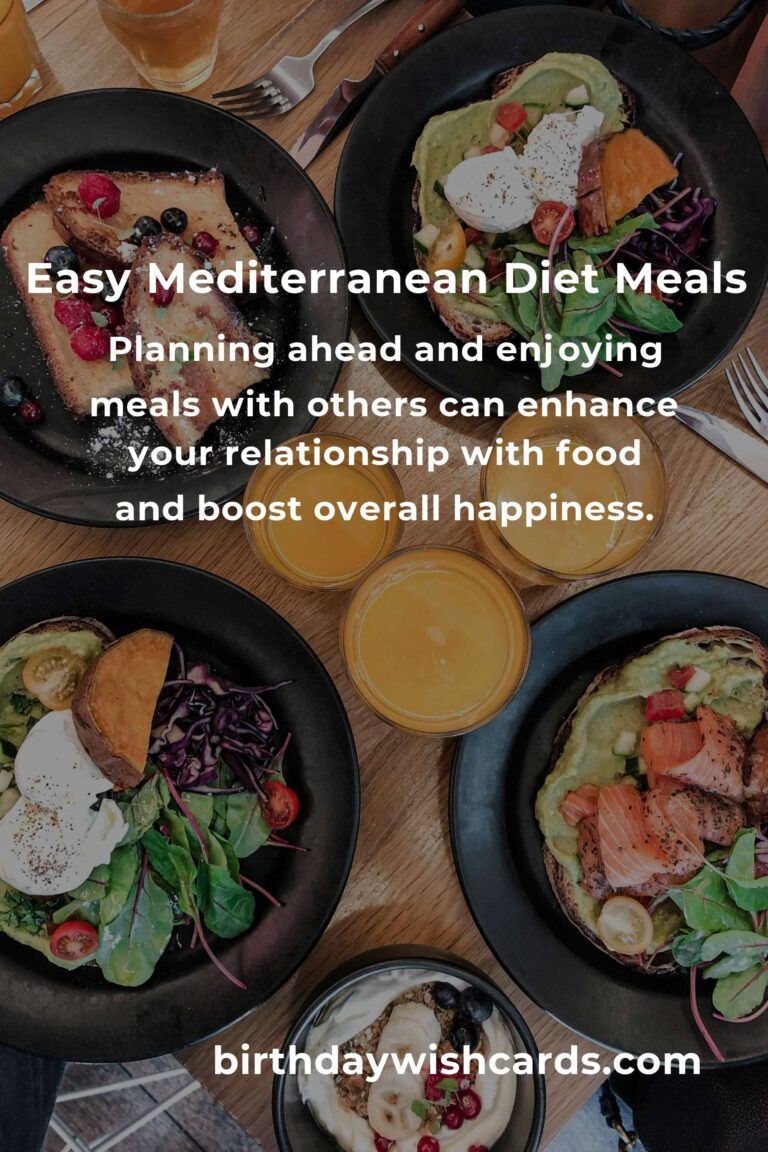 Discover the Easy Mediterranean Diet: A Busy Young Adult's Guide to Health and Happiness