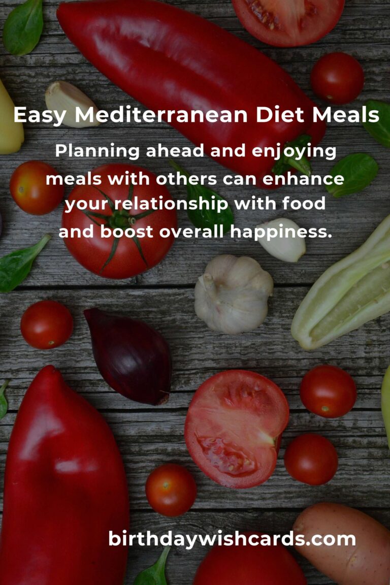 Discover the Easy Mediterranean Diet: A Busy Young Adult's Guide to Health and Happiness