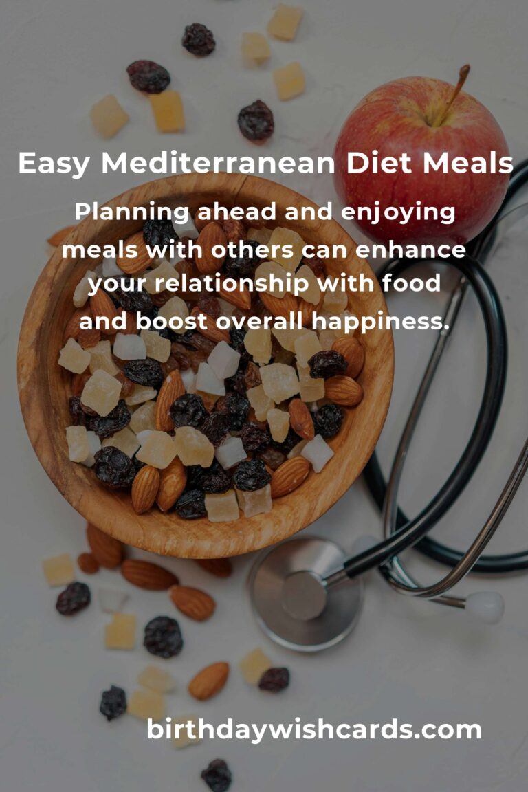 Discover the Easy Mediterranean Diet: A Busy Young Adult's Guide to Health and Happiness