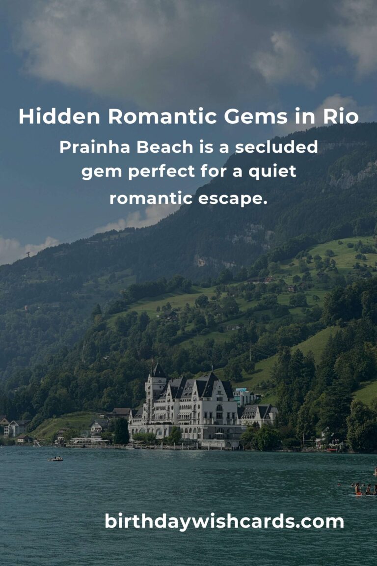 Discover the Enchanting Hidden Romantic Getaways in Rio de Janeiro
