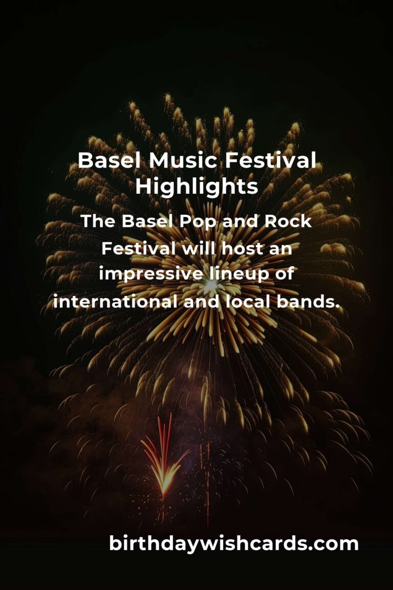 Discover the Exciting Upcoming Music Festivals in Basel for 2025