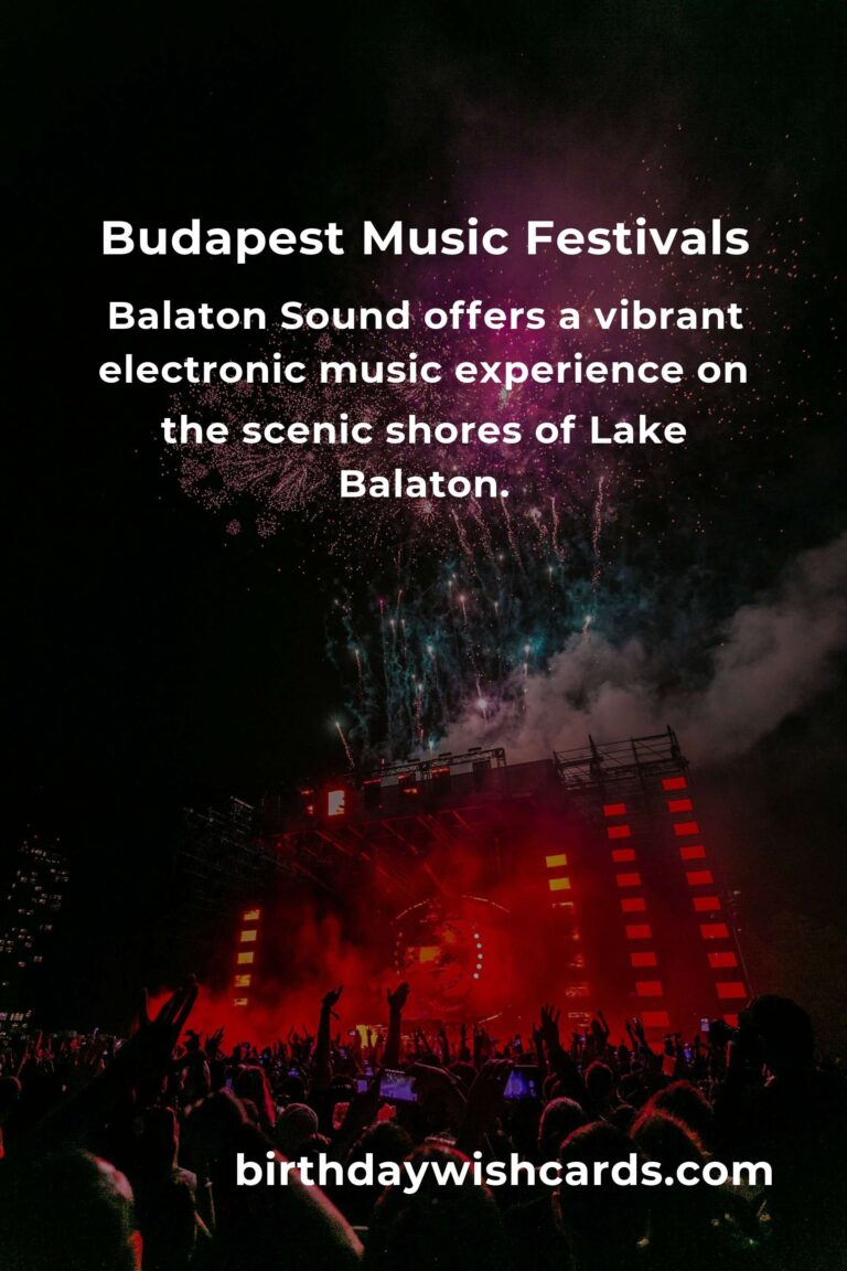 Discover the Exciting Upcoming Music Festivals in Budapest for 2025