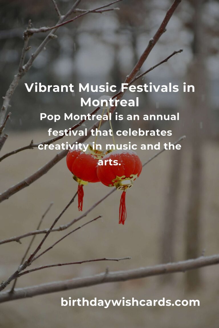 Discover the Exciting Upcoming Music Festivals in Montreal for 2025
