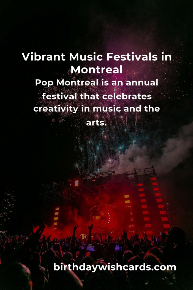 Discover the Exciting Upcoming Music Festivals in Montreal for 2025
