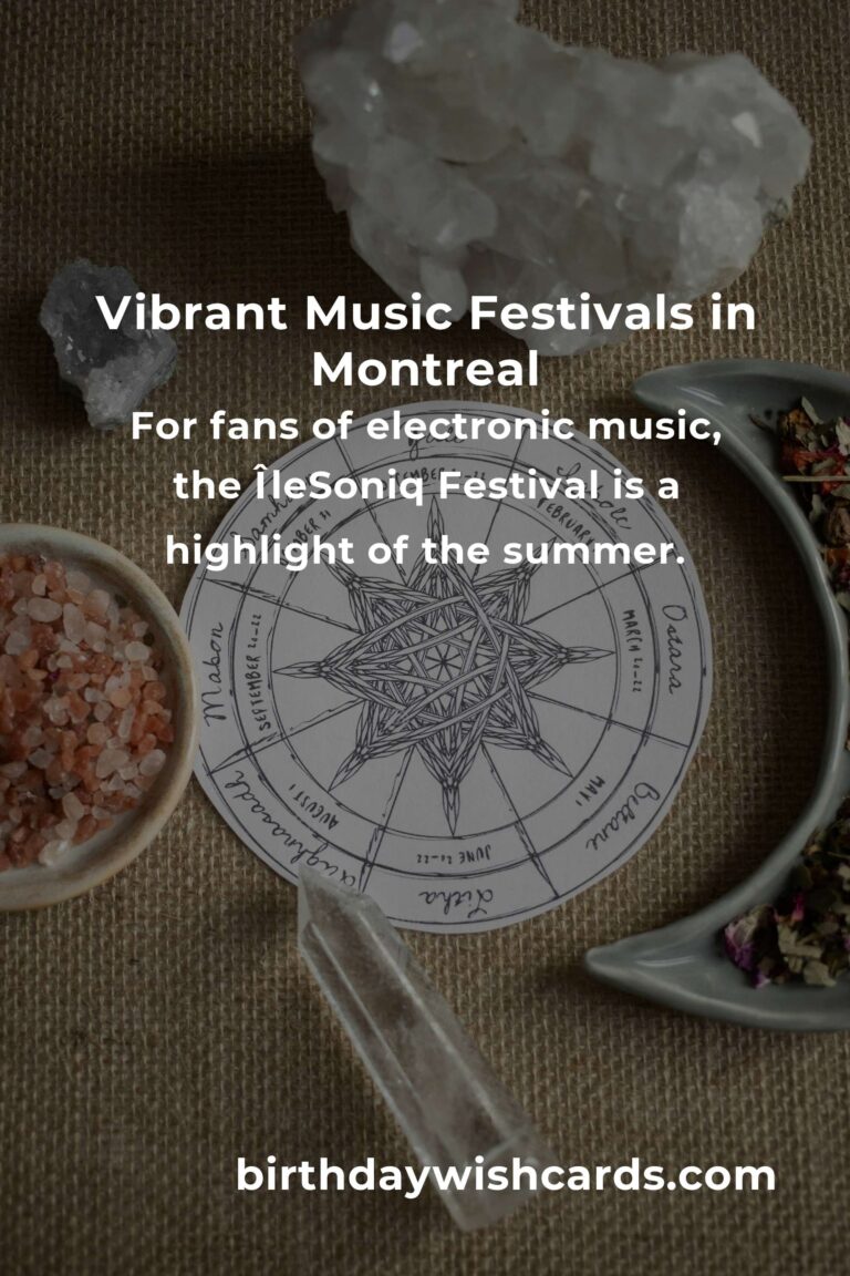 Discover the Exciting Upcoming Music Festivals in Montreal for 2025