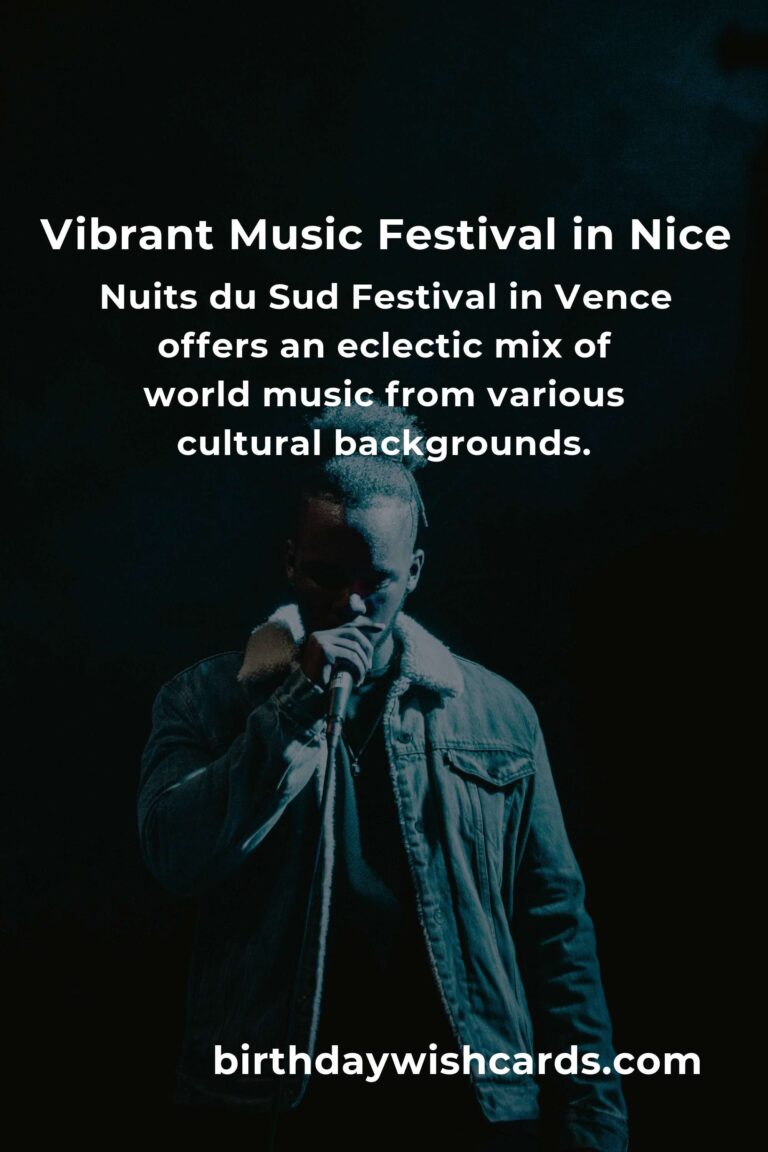 Discover the Exciting Upcoming Music Festivals in Nice for 2025