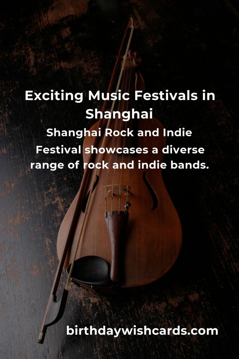 Discover the Exciting Upcoming Music Festivals in Shanghai for 2025