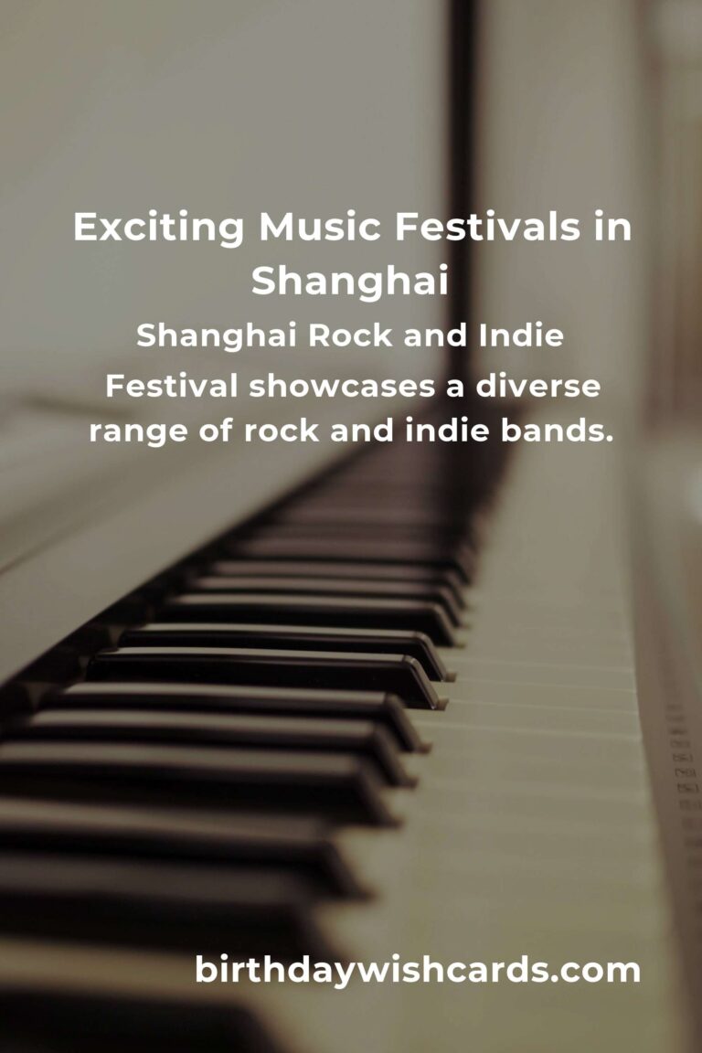 Discover the Exciting Upcoming Music Festivals in Shanghai for 2025