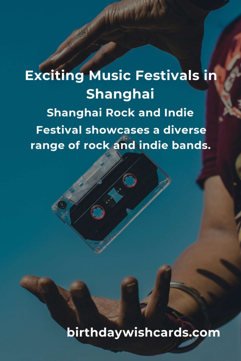 Discover the Exciting Upcoming Music Festivals in Shanghai for 2025