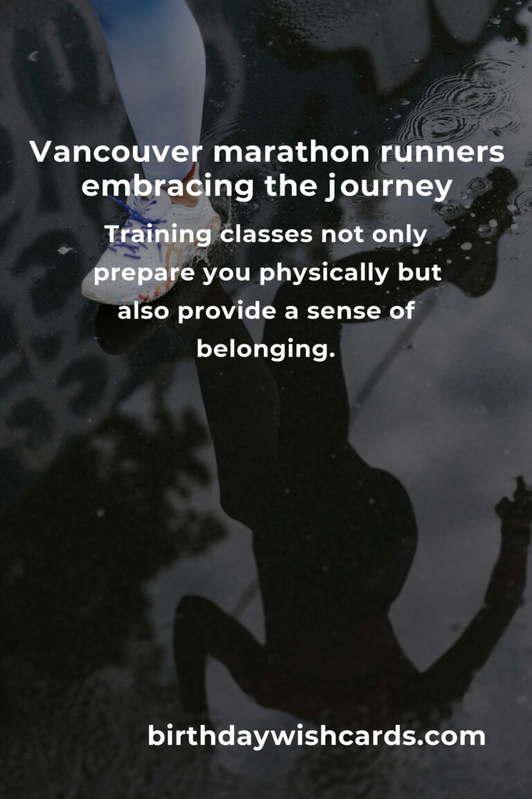 Discover the Heart and Sole: Best Marathon Training Classes in Vancouver for 2025