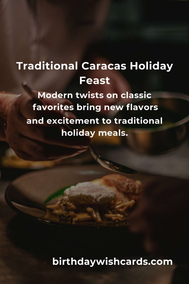 Discover the Heart and Soul of Holiday Cooking in Caracas: A Feast for 2025