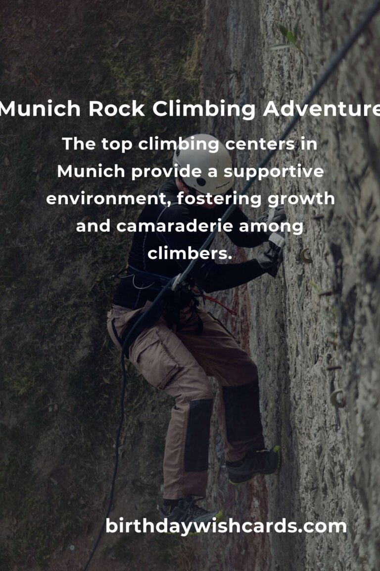 Discover the Heart of Adventure: Best Rock Climbing Classes in Munich for 2025