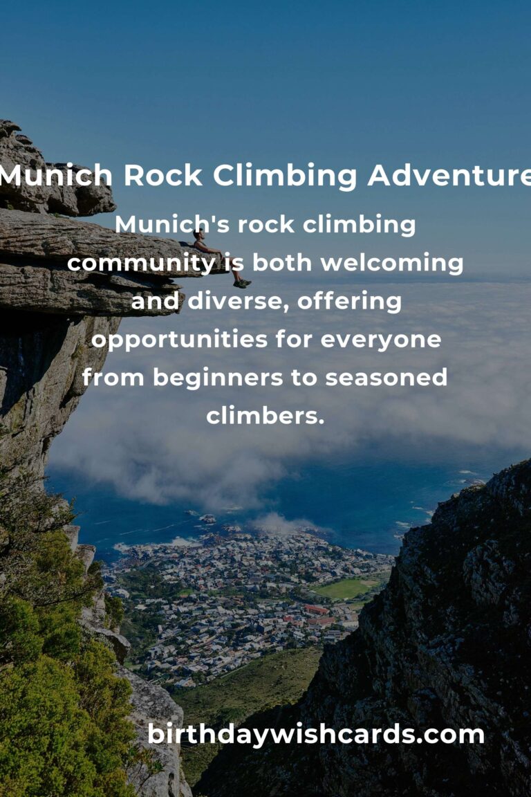 Discover the Heart of Adventure: Best Rock Climbing Classes in Munich for 2025