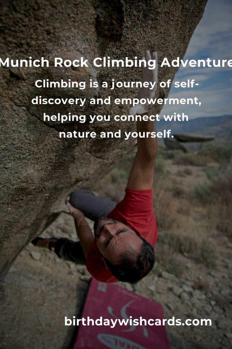 Discover the Heart of Adventure: Best Rock Climbing Classes in Munich for 2025