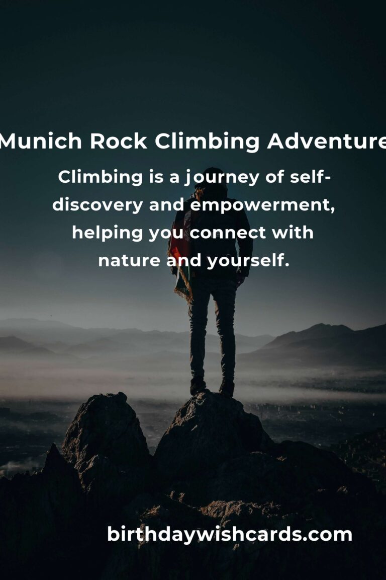 Discover the Heart of Adventure: Best Rock Climbing Classes in Munich for 2025