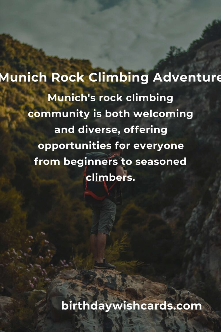 Discover the Heart of Adventure: Best Rock Climbing Classes in Munich for 2025