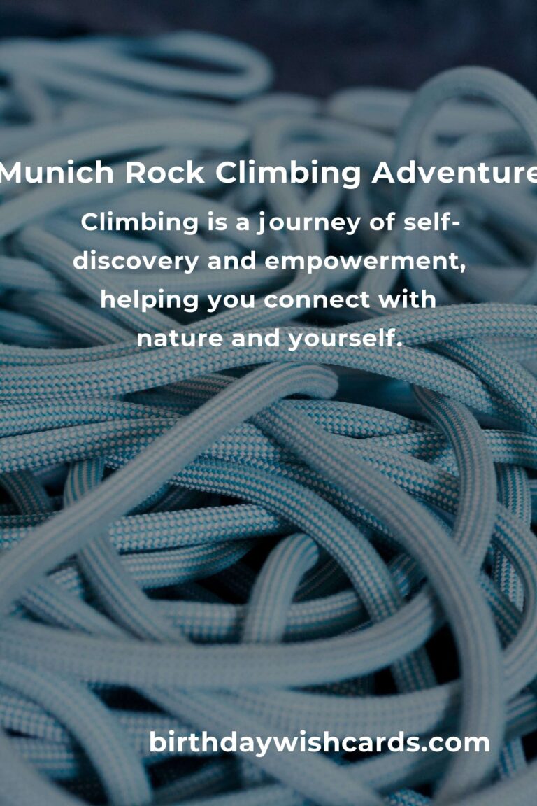Discover the Heart of Adventure: Best Rock Climbing Classes in Munich for 2025