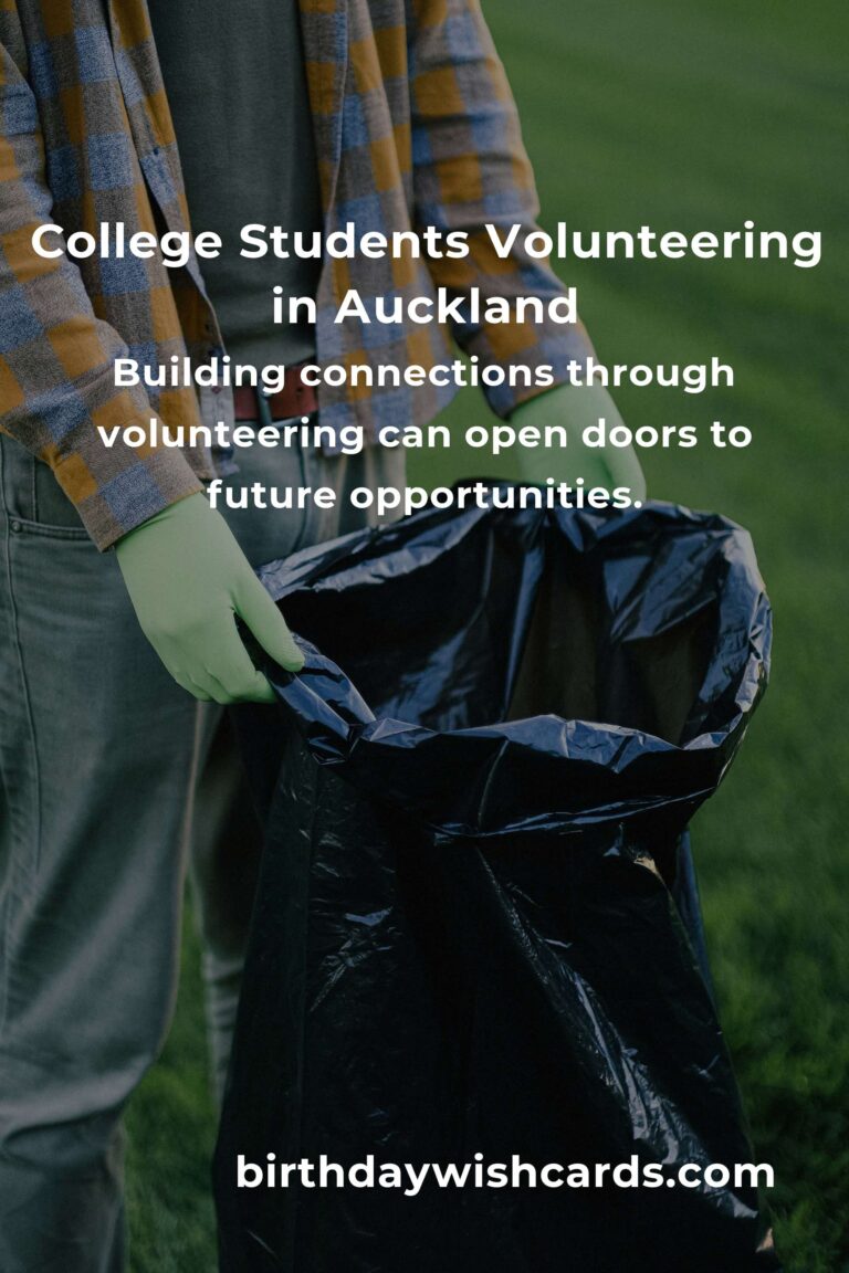 Discover the Heart of Auckland: How College Students Can Start Volunteering Today
