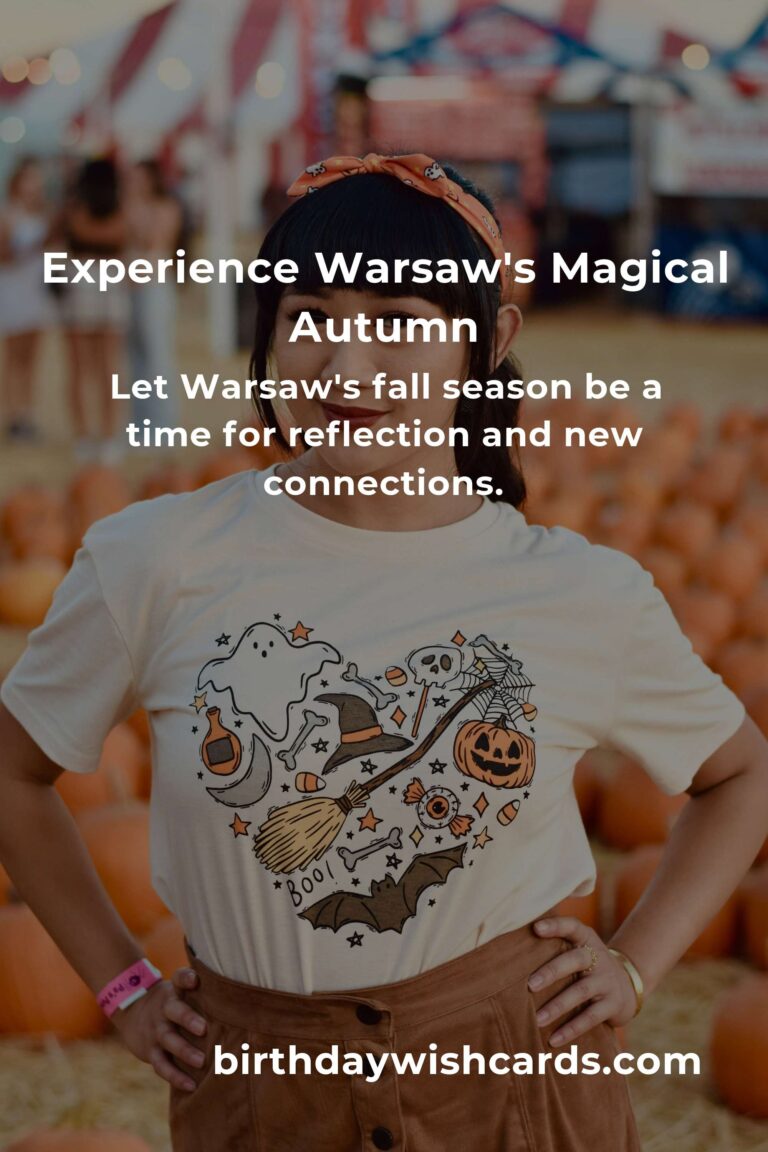 Discover the Heart of Autumn: Best Fall Events in Warsaw for Newcomers
