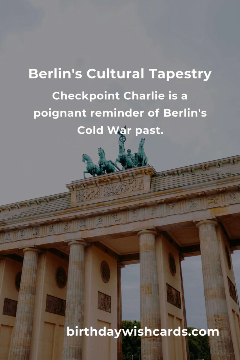 Discover the Heart of Berlin: A Journey Through Its Cultural Sites