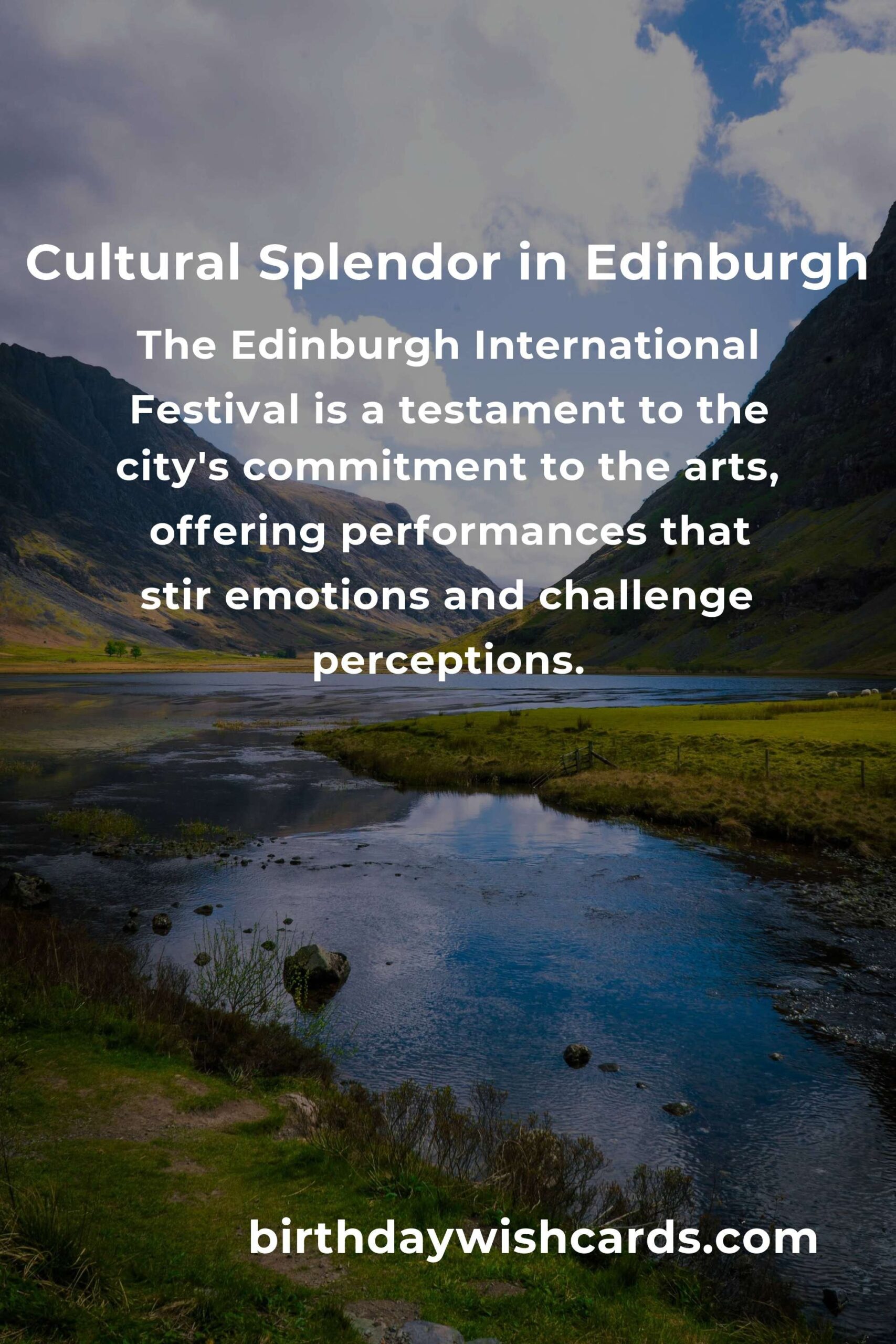 Discover the Heart of Edinburgh: Cultural Events You Can’t Miss in 2025