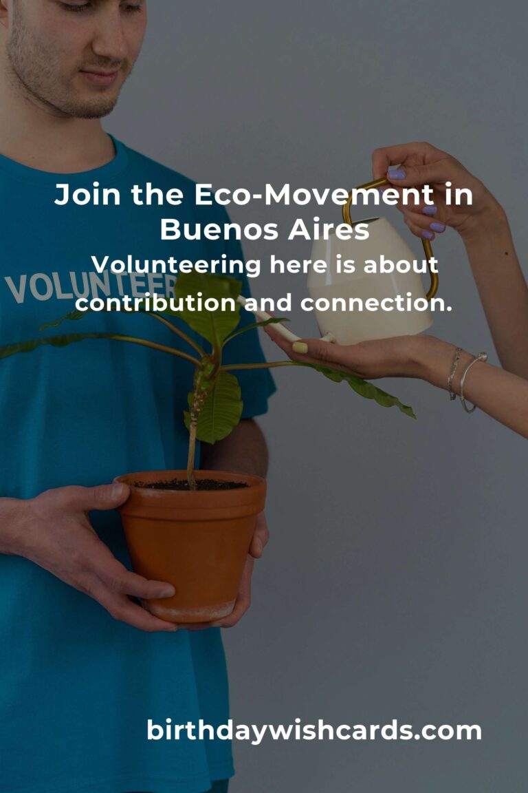 Discover the Heart of Environmental Volunteering in Buenos Aires for 2025