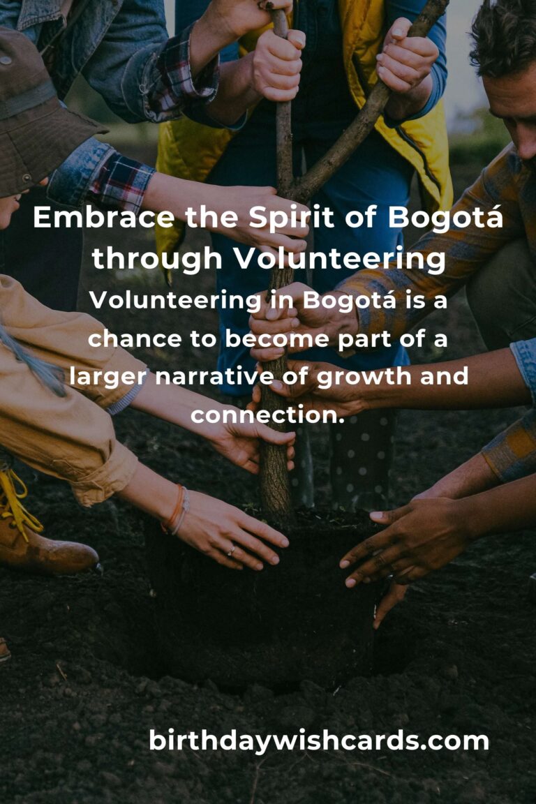 Discover the Heart of Giving: A College Student's Guide to Volunteering in Bogotá