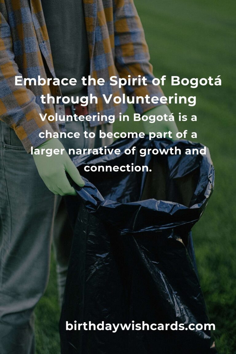 Discover the Heart of Giving: A College Student's Guide to Volunteering in Bogotá