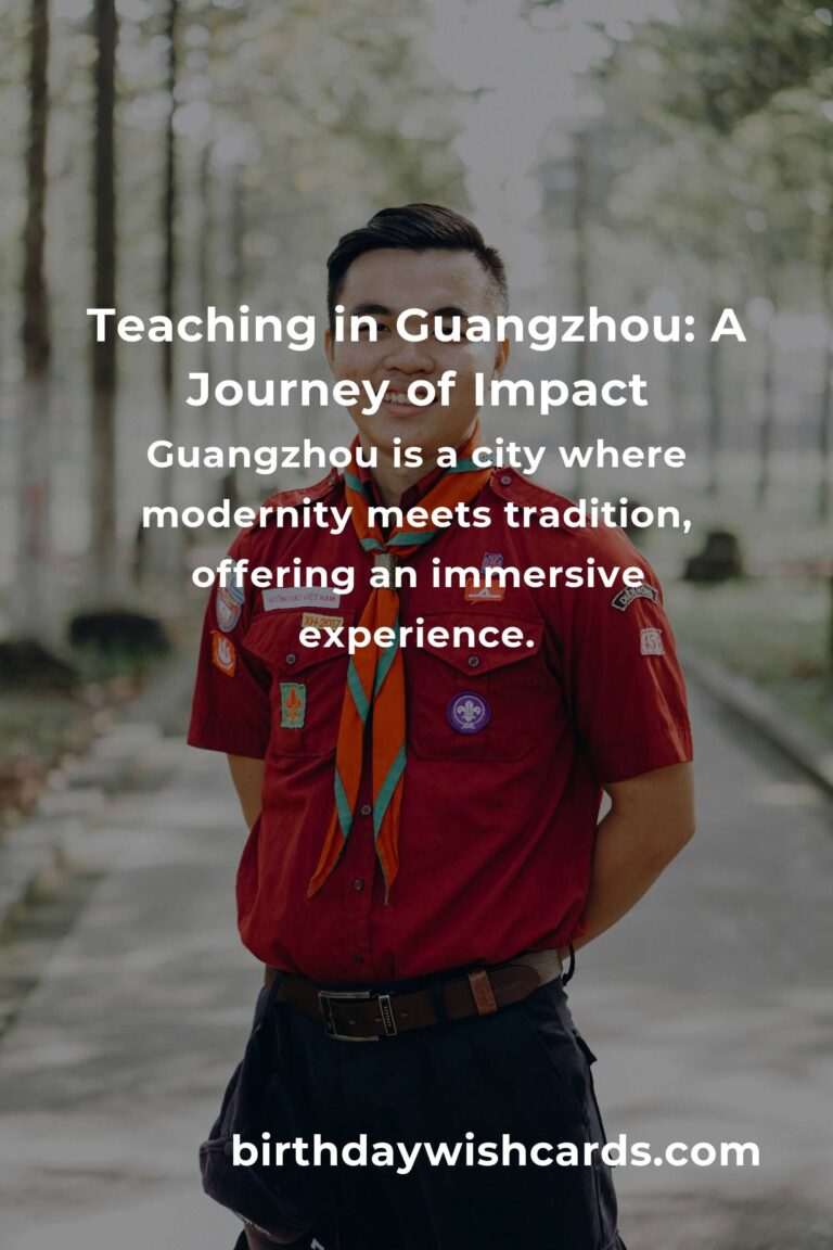Discover the Heart of Giving: Teaching Volunteer Opportunities in Guangzhou
