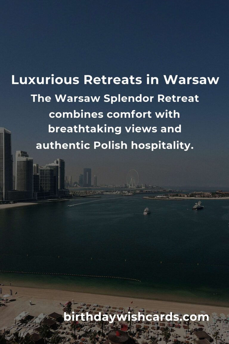 Discover the Heart of Luxury: Top 2 Resorts to Transform Your Warsaw Experience