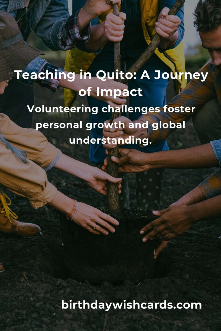 Discover the Heart of Quito: Transform Lives Through Teaching Volunteer Opportunities