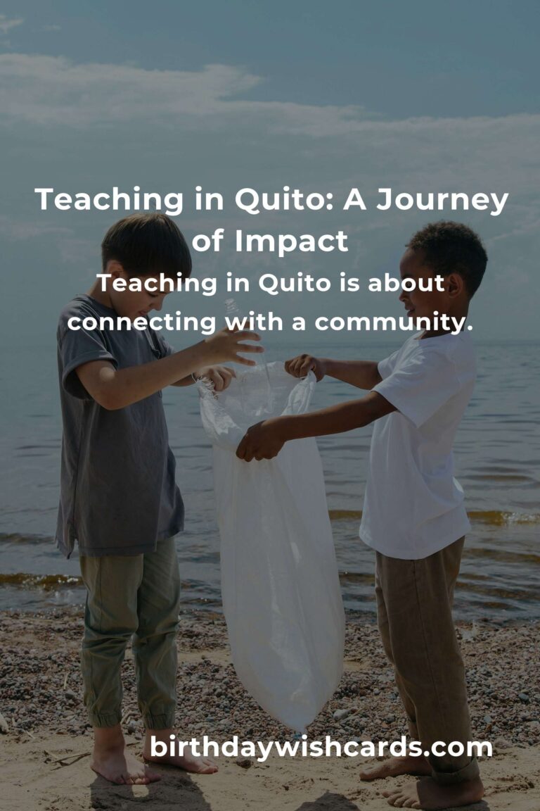 Discover the Heart of Quito: Transform Lives Through Teaching Volunteer Opportunities