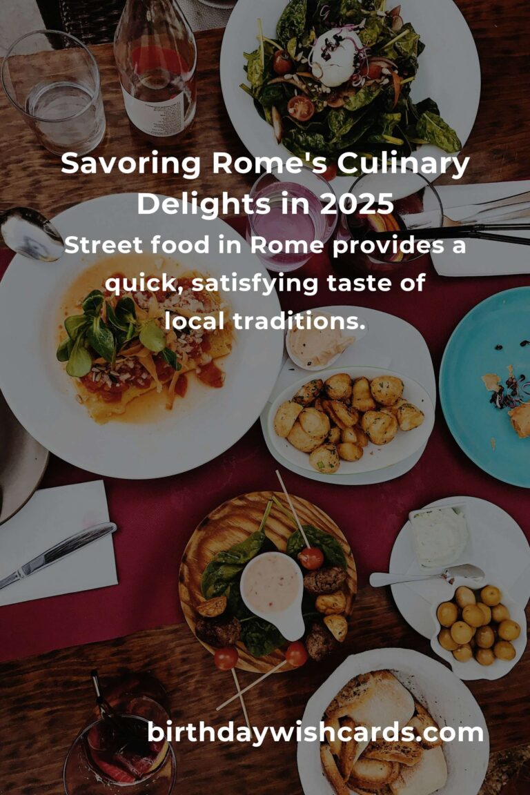 Discover the Heart of Rome Through its Best Dinner Ideas in 2025