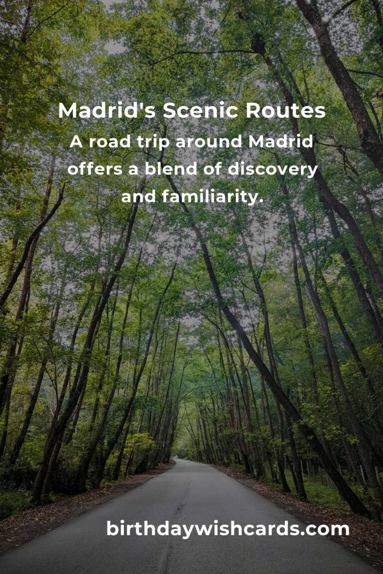 Discover the Heart of Spain: Ultimate Road Trip Routes in Madrid