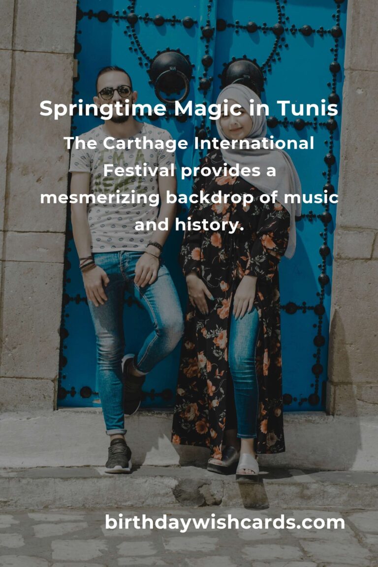 Discover the Heart of Tunis: Top Spring Events for Beginners