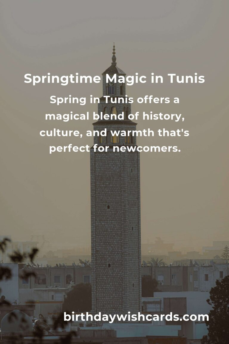 Discover the Heart of Tunis: Top Spring Events for Beginners